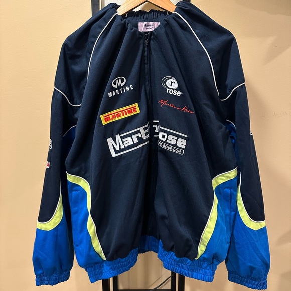 Martine Rose SS22 Tuck Neck Sponsor Racing Jacket - Picture 2 of 16